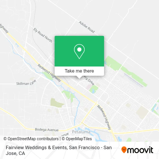 Fairview Weddings & Events map