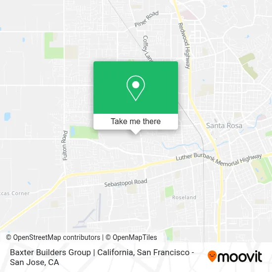 Baxter Builders Group | California map