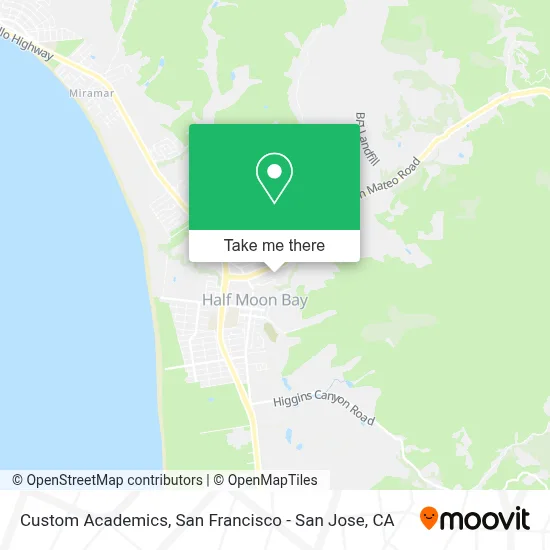 Custom Academics map