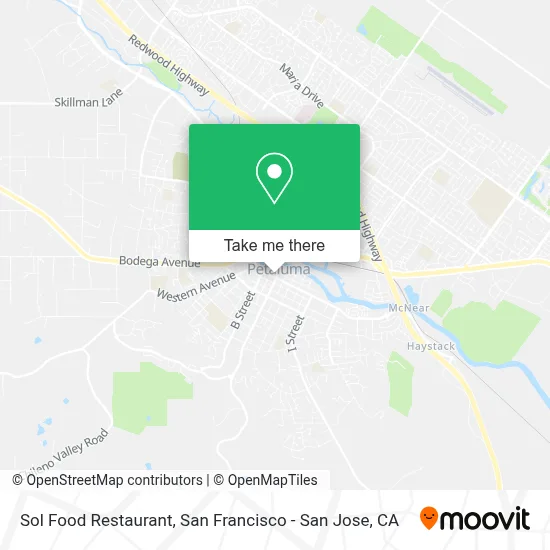 Sol Food Restaurant map