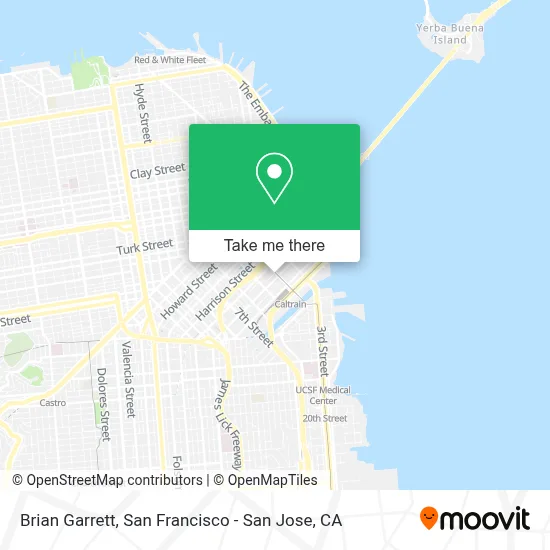 Brian Garrett map