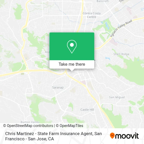 Chris Martinez - State Farm Insurance Agent map