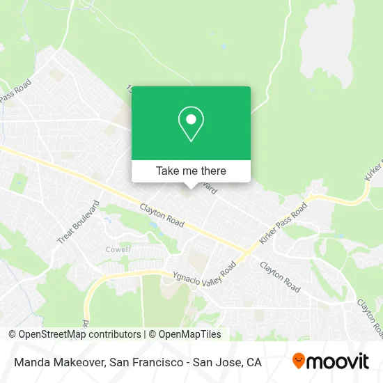Manda Makeover map