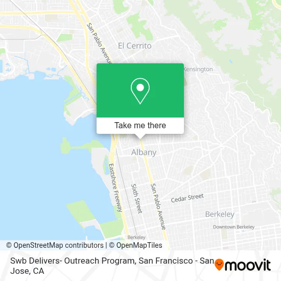 Swb Delivers- Outreach Program map
