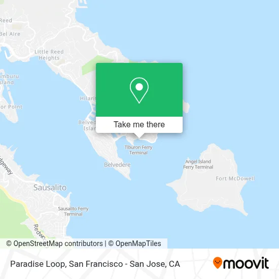 Paradise Loop map