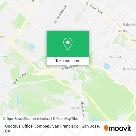 Quadrus Office Complex map