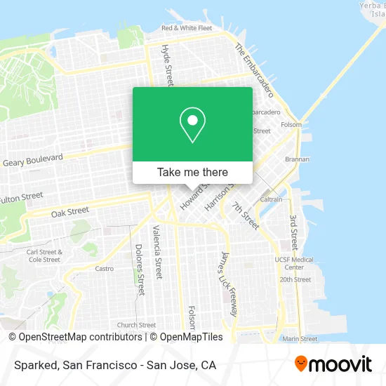 Sparked map