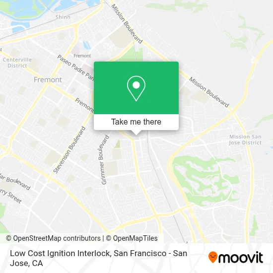 Low Cost Ignition Interlock map