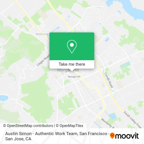 Austin Simon - Authentic Work Team map