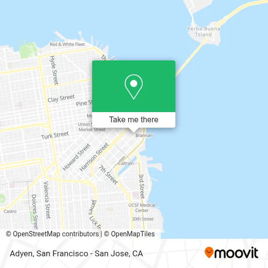 Adyen map