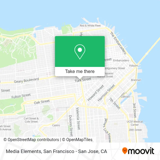Media Elements map