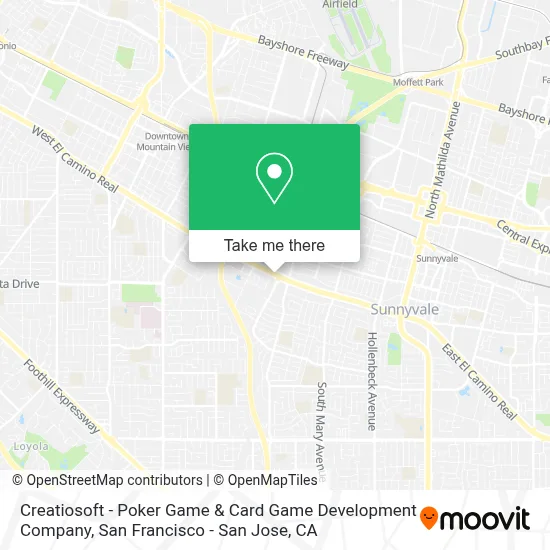 Creatiosoft - Poker Game & Card Game Development Company map