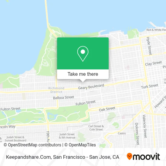 Keepandshare.Com map
