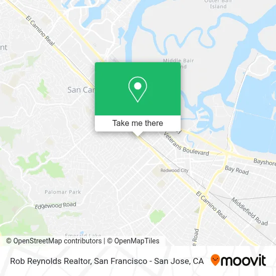 Rob Reynolds Realtor map