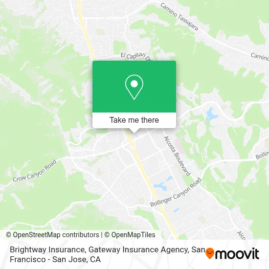 Brightway Insurance, Gateway Insurance Agency map