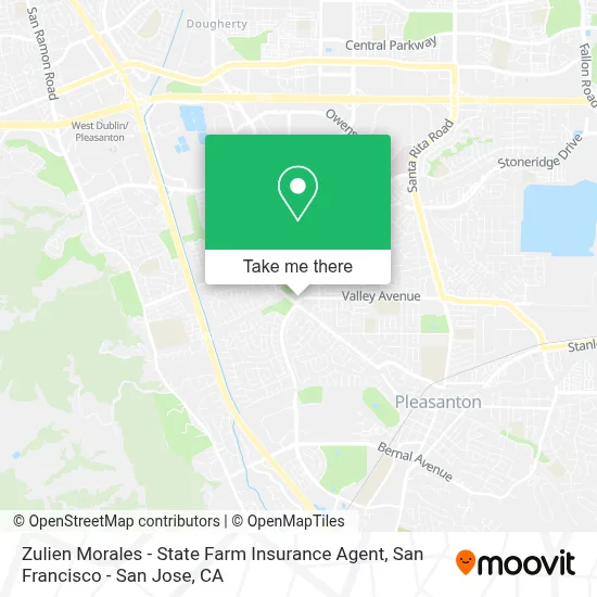 Zulien Morales - State Farm Insurance Agent map