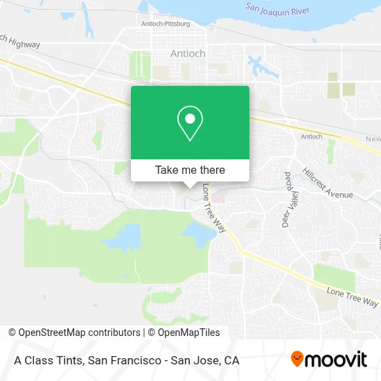 A Class Tints map