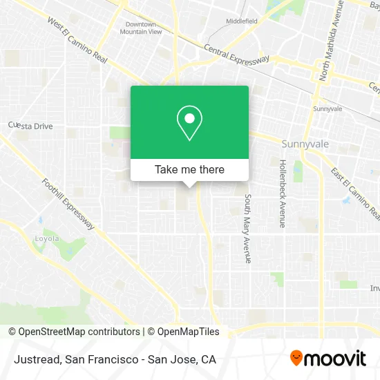 Justread map
