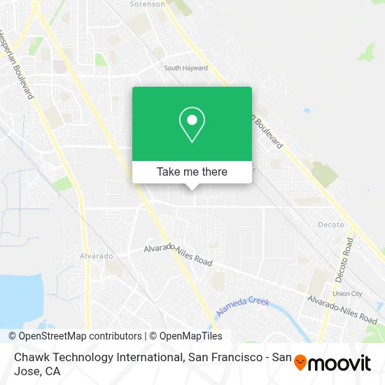 Chawk Technology International map
