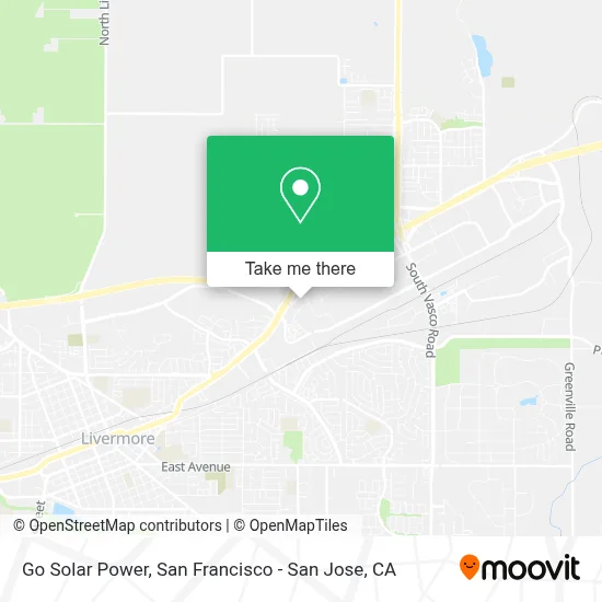 Go Solar Power map