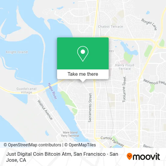 Just Digital Coin Bitcoin Atm map