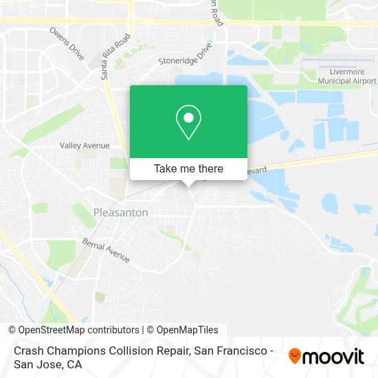 Crash Champions Collision Repair map