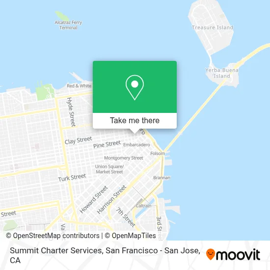 Summit Charter Services map