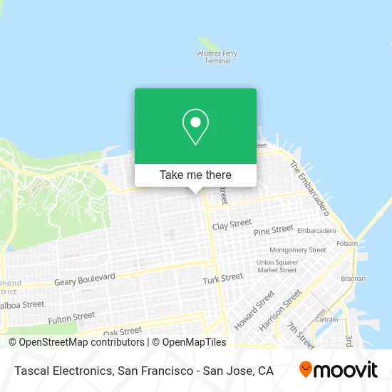 Tascal Electronics map