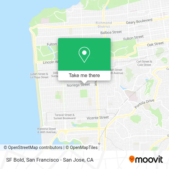 SF Bold map