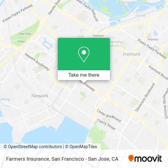 Farmers Insurance map