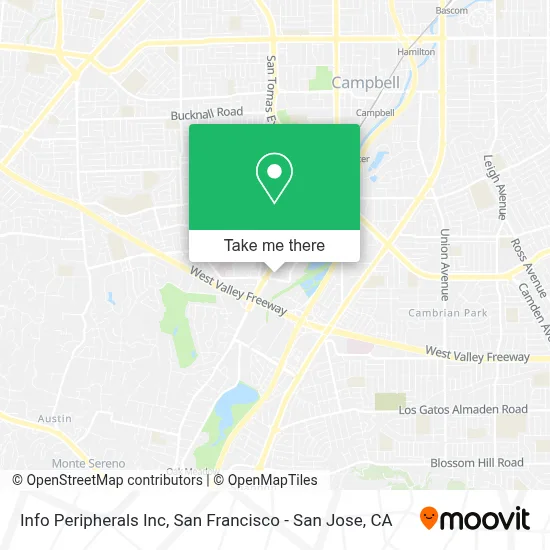 Info Peripherals Inc map
