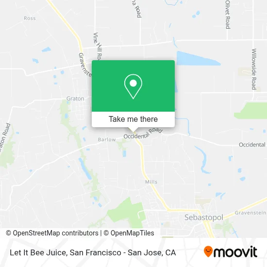Let It Bee Juice map
