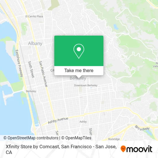 Xfinity Store by Comcast map