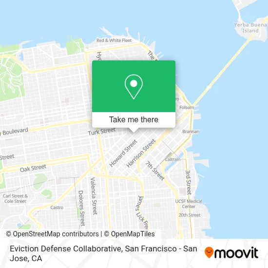 Eviction Defense Collaborative map