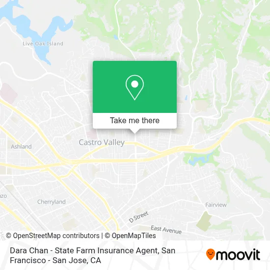 Dara Chan - State Farm Insurance Agent map