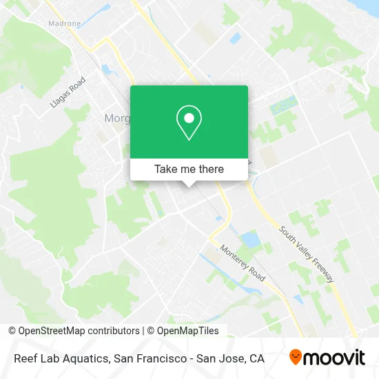 Reef Lab Aquatics map