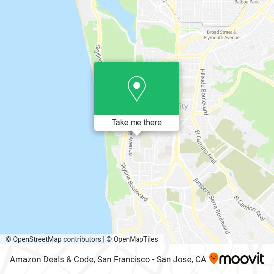 Amazon Deals & Code map
