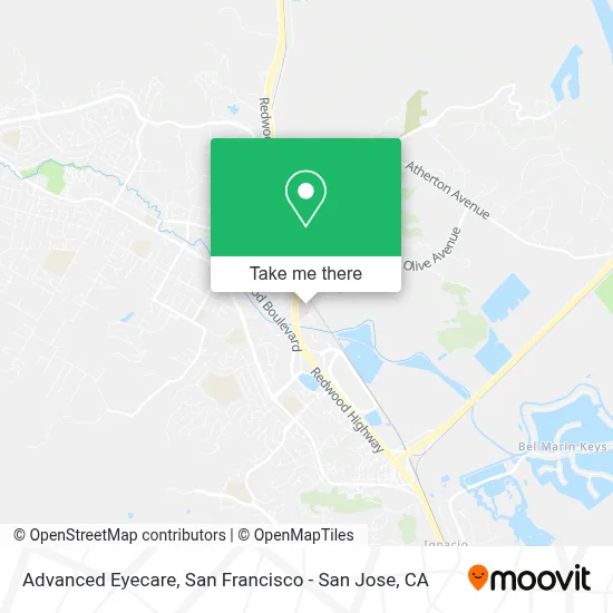 Advanced Eyecare map