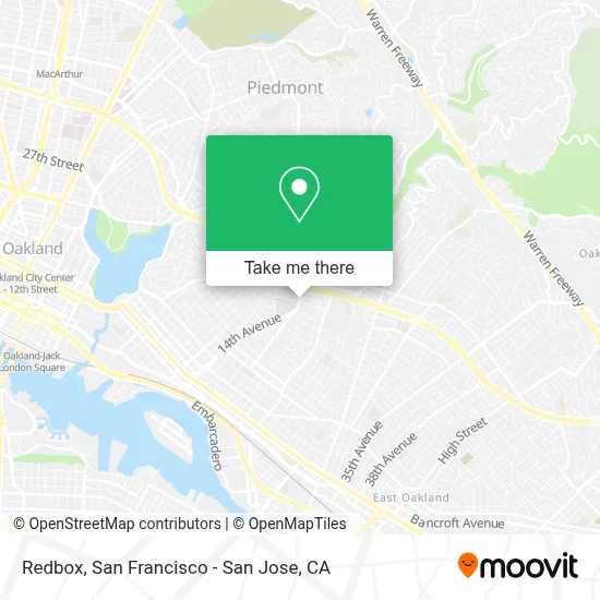 Redbox map