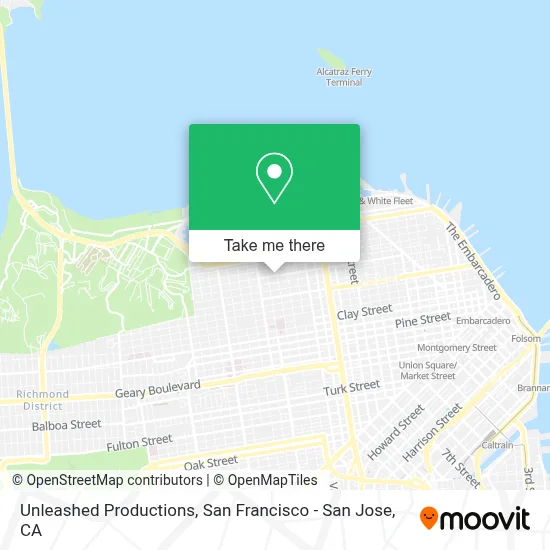 Unleashed Productions map