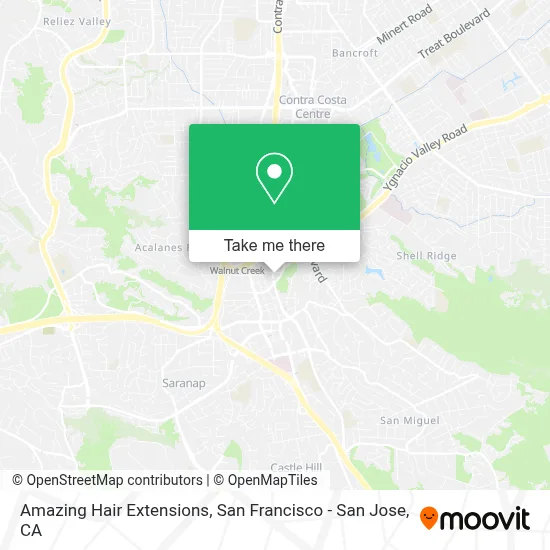 Amazing Hair Extensions map