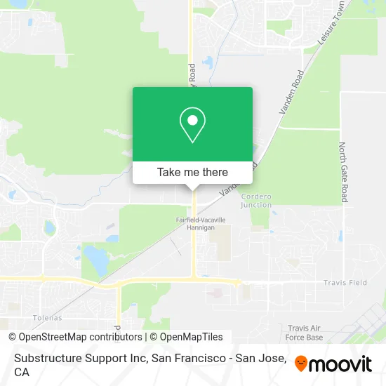 Substructure Support Inc map