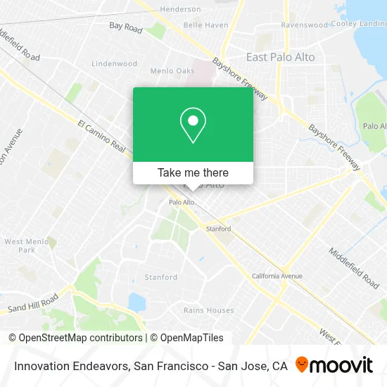 Innovation Endeavors map