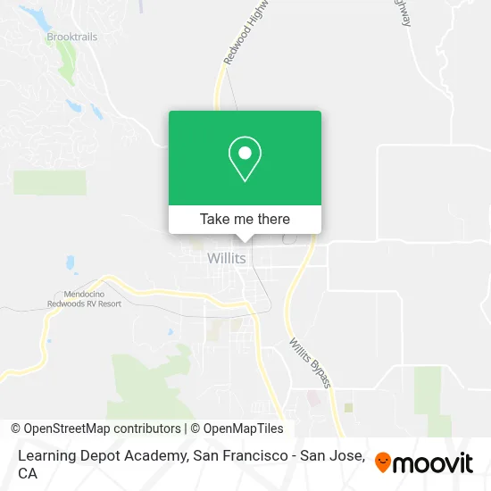 Learning Depot Academy map