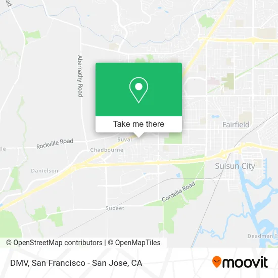 DMV map