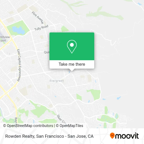 Rowden Realty map