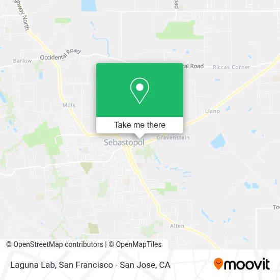 Laguna Lab map