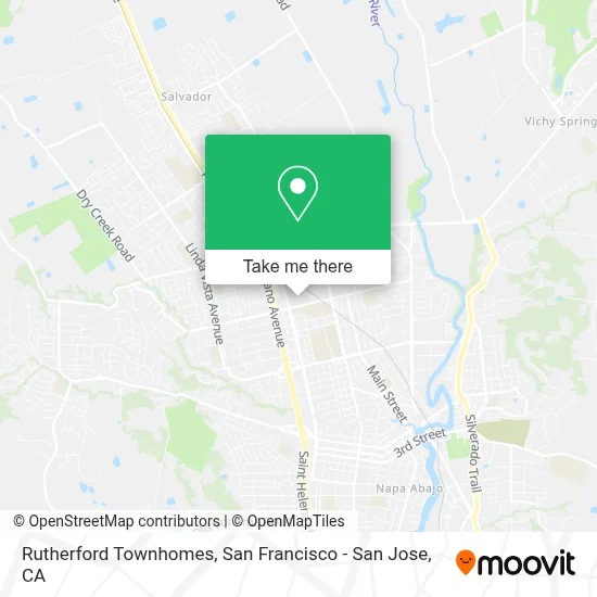 Rutherford Townhomes map