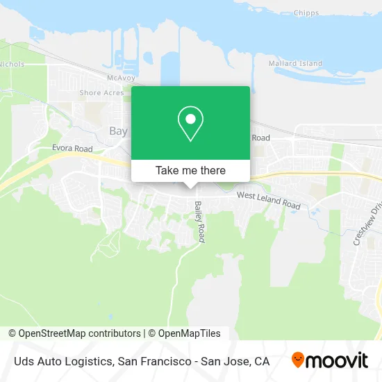 Uds Auto Logistics map