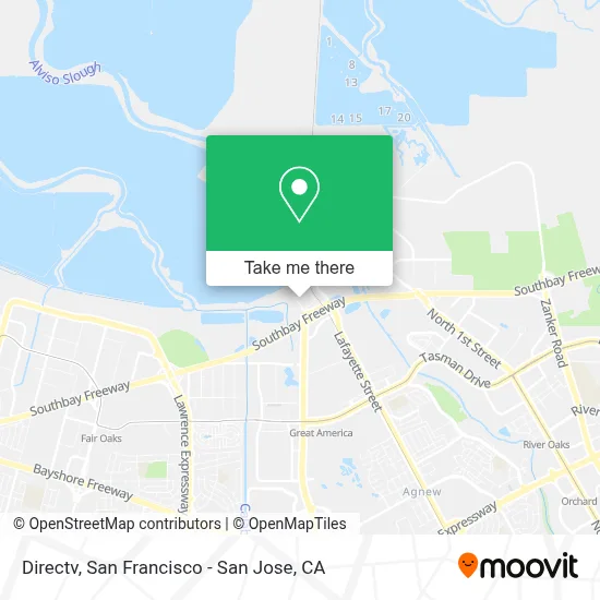 Directv map